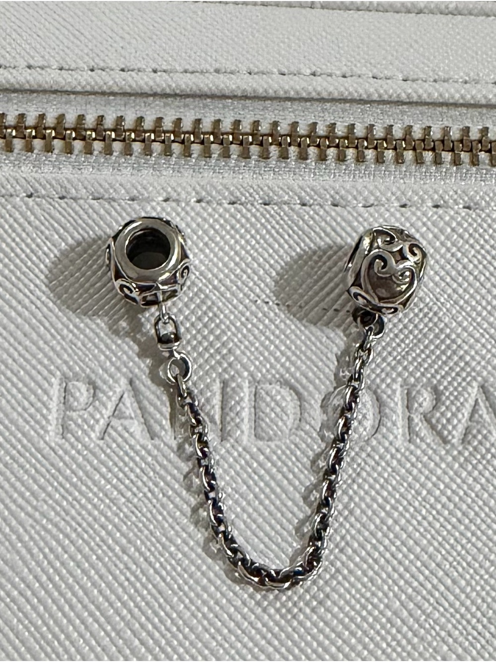 Pandora Sterling Silver Filigree Safety Chain - Silver